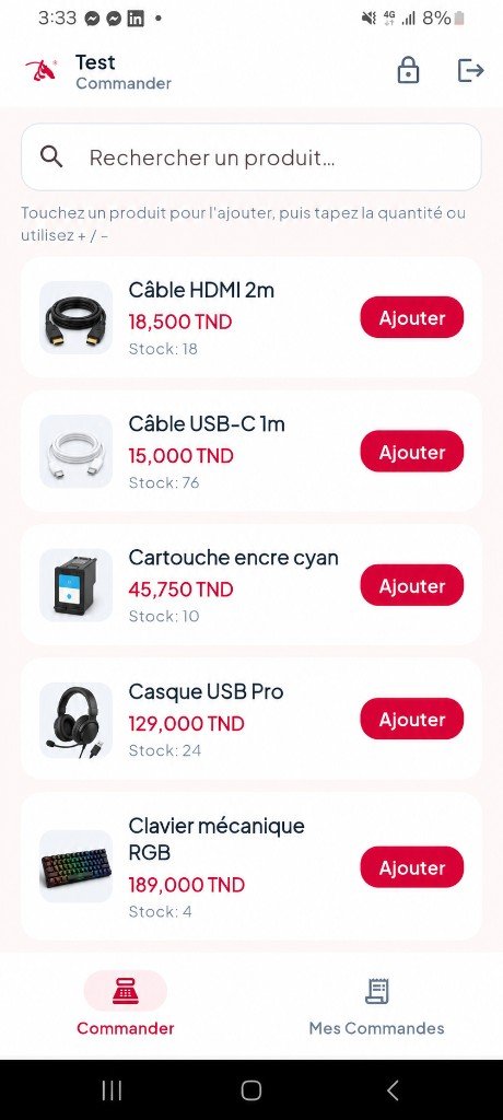Application Iconix Gros sur téléphone